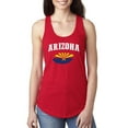 thumbnail image 1 of Normal is Boring - Women's Racerback Tank Top, up to Women Size 2XL - Arizona, 1 of 5