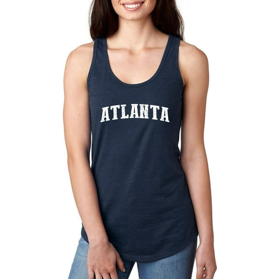 Normal is Boring - Women's Racerback Tank Top, up to Women Size 2XL - Atlanta