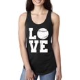 thumbnail image 1 of Normal is Boring - Women's Racerback Tank Top, up to Women Size 2XL - Baseball, 1 of 5