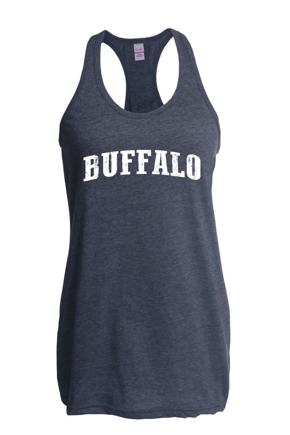 - Women's Racerback Tank Top, up to Women Size 2XL - Buffalo