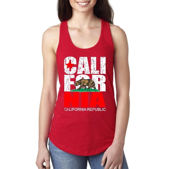 Normal is Boring - Women's Racerback Tank Top, up to Women Size 2XL - California Cali