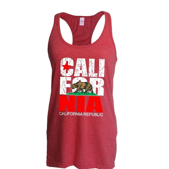Normal is Boring - Women's Racerback Tank Top, up to Women Size 2XL - California Cali