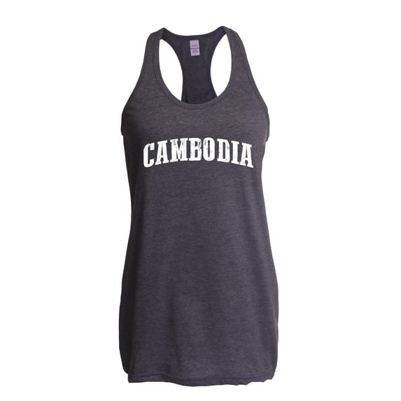 Normal is Boring - Women's Racerback Tank Top, up to Women Size 2XL - Cambodia