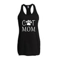 thumbnail image 1 of Normal is Boring - Women's Racerback Tank Top, up to Women Size 2XL - Cat Mom, 1 of 5