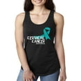 thumbnail image 1 of Normal is Boring - Women's Racerback Tank Top, up to Women Size 2XL - Cervical Cancer, 1 of 5