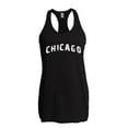 thumbnail image 1 of Normal is Boring - Women's Racerback Tank Top, up to Women Size 2XL - Chicago, 1 of 5