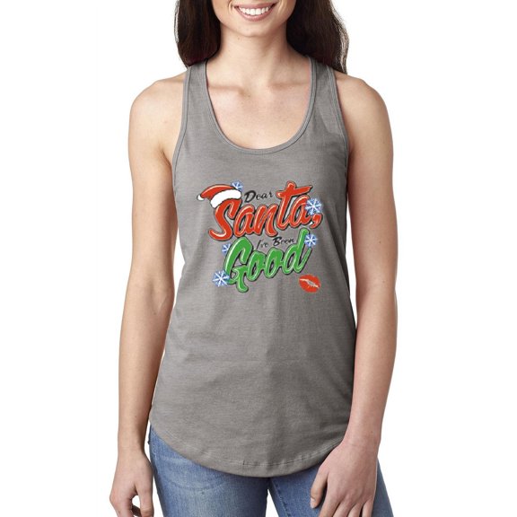 Normal is Boring - Women's Racerback Tank Top, up to Women Size 2XL - Christmas Dear Santa