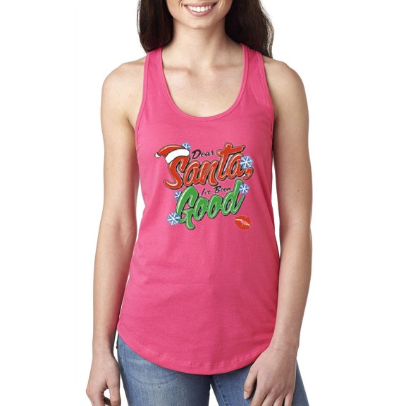 Normal is Boring - Women's Racerback Tank Top, up to Women Size 2XL - Christmas Dear Santa