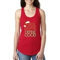 thumbnail image 1 of Normal is Boring - Women's Racerback Tank Top, up to Women Size 2XL - Christmas Define Good, 1 of 5