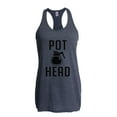 thumbnail image 1 of NIB - Women's Racerback Tank Top - Coffee Pot Head, 1 of 5