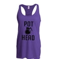 thumbnail image 1 of Normal is Boring - Women's Racerback Tank Top, up to Women Size 2XL - Coffee Pot Head, 1 of 2