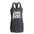 thumbnail image 1 of Normal is Boring - Women's Racerback Tank Top, up to Women Size 2XL - Coke Boys, 1 of 2