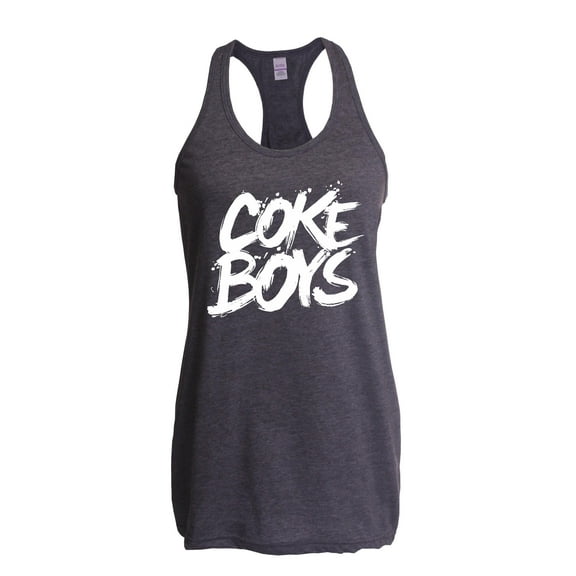 Normal is Boring - Women's Racerback Tank Top, up to Women Size 2XL - Coke Boys
