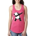 thumbnail image 1 of Normal is Boring - Women's Racerback Tank Top, up to Women Size 2XL - Dancing Panda, 1 of 5