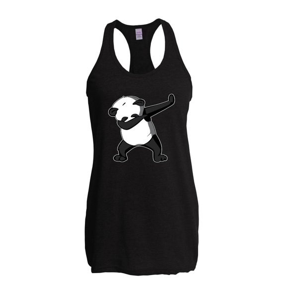 Normal is Boring - Women's Racerback Tank Top, up to Women Size 2XL - Dancing Panda