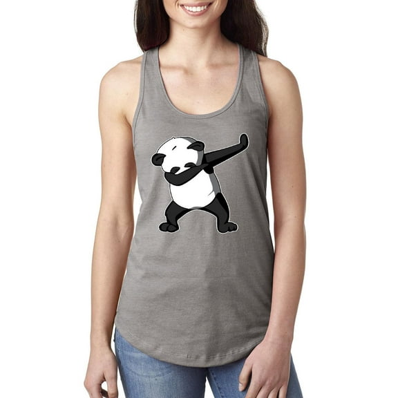 Normal is Boring - Women's Racerback Tank Top, up to Women Size 2XL - Dancing Panda