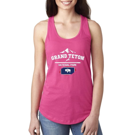 Normal is Boring - Women's Racerback Tank Top, up to Women Size 2XL - Denali National Park