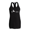 thumbnail image 1 of NIB - Women's Racerback Tank Top - Elephant Heartbeat, 1 of 5