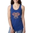 thumbnail image 1 of NIB - Women's Racerback Tank Top - Elephant Mosaic, 1 of 5