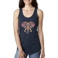 thumbnail image 1 of NIB - Women's Racerback Tank Top - Elephant Mosaic, 1 of 5