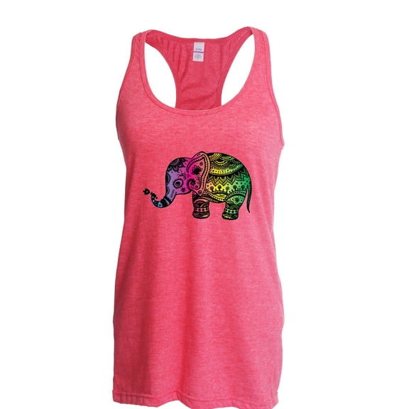 NIB - Women's Racerback Tank Top - Elephant