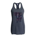 thumbnail image 1 of Normal is Boring - Women's Racerback Tank Top, up to Women Size 2XL - Elephant, 1 of 2