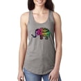 thumbnail image 1 of Normal is Boring - Women's Racerback Tank Top, up to Women Size 2XL - Elephant, 1 of 5