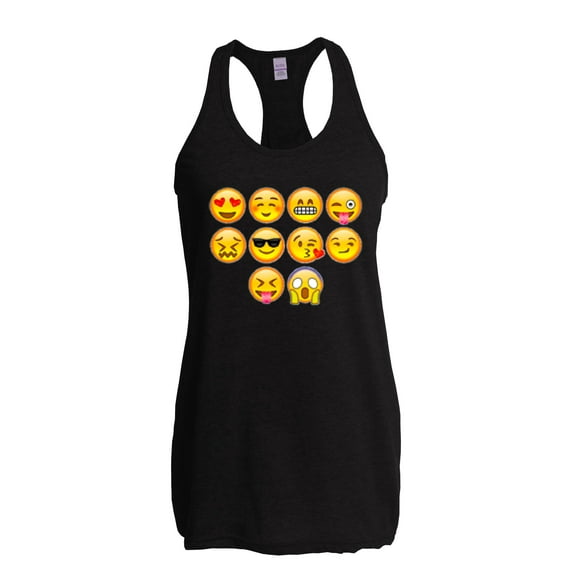Normal is Boring - Women's Racerback Tank Top, up to Women Size 2XL - Emoji Entourage