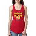 thumbnail image 1 of Normal is Boring - Women's Racerback Tank Top, up to Women Size 2XL - Emoji Entourage, 1 of 5