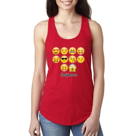 Normal is Boring - Women's Racerback Tank Top, up to Women Size 2XL - Emoji Entourage