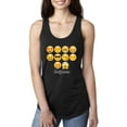 thumbnail image 1 of NIB - Women's Racerback Tank Top - Emoji Entourage, 1 of 5