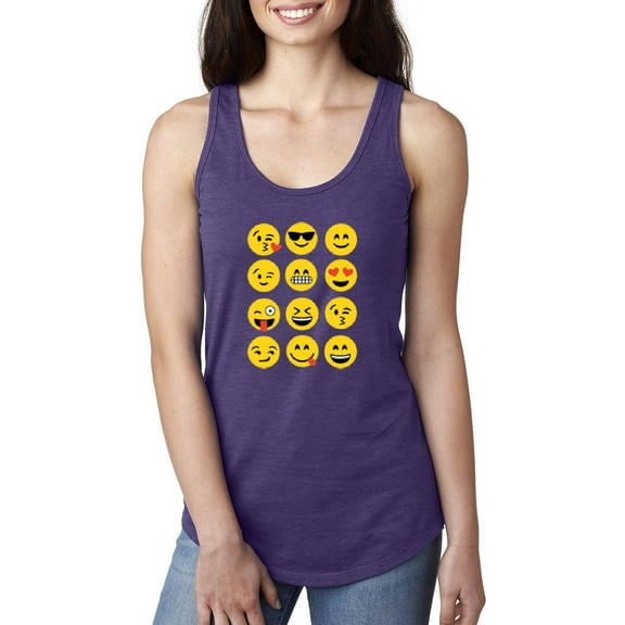 Normal is Boring - Women's Racerback Tank Top, up to Women Size 2XL - Emoji Group