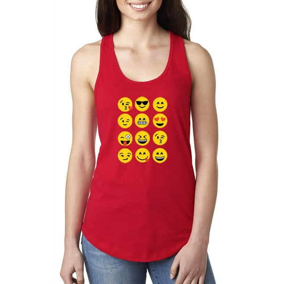 Normal is Boring - Women's Racerback Tank Top, up to Women Size 2XL - Emoji Group