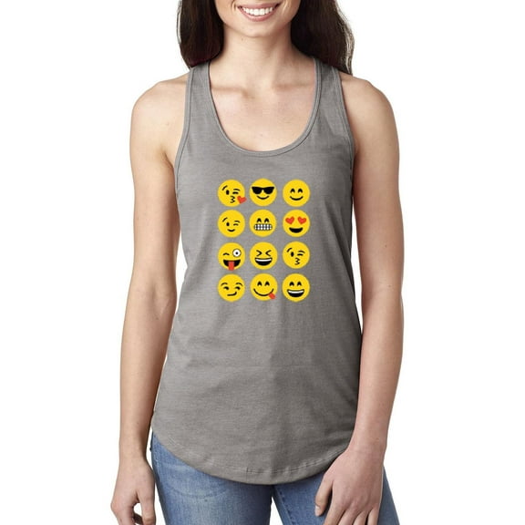 Normal is Boring - Women's Racerback Tank Top, up to Women Size 2XL - Emoji Group