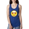 thumbnail image 1 of Normal is Boring - Women's Racerback Tank Top, up to Women Size 2XL - Emoji Heart-Shaped Eyes, 1 of 5
