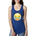 thumbnail image 1 of NIB - Women's Racerback Tank Top - Emoji Laughing Tears, 1 of 5