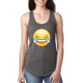thumbnail image 1 of Normal is Boring - Women's Racerback Tank Top, up to Women Size 2XL - Emoji Laughing Tears, 1 of 5