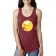 thumbnail image 1 of Normal is Boring - Women's Racerback Tank Top, up to Women Size 2XL - Emoji Winky Face, 1 of 5