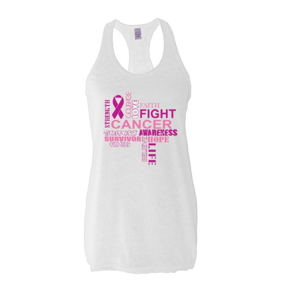 Normal is Boring - Women's Racerback Tank Top, up to Women Size 2XL - Fight Breast Cancer