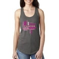 thumbnail image 1 of Normal is Boring - Women's Racerback Tank Top, up to Women Size 2XL - Fight Breast Cancer, 1 of 5