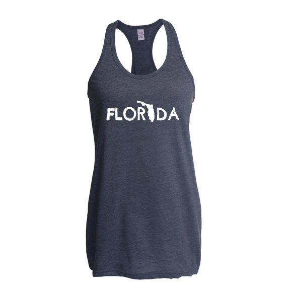 Normal is Boring - Women's Racerback Tank Top, up to Women Size 2XL - Florida