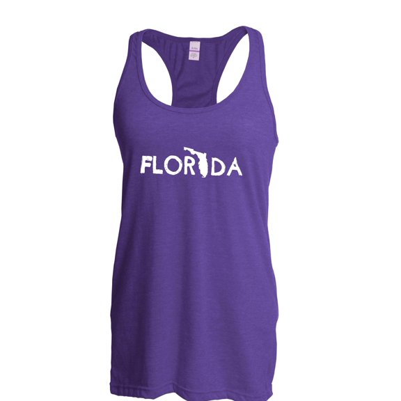 Normal is Boring - Women's Racerback Tank Top, up to Women Size 2XL - Florida