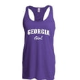 thumbnail image 1 of Normal is Boring - Women's Racerback Tank Top, up to Women Size 2XL - Georgia Girl, 1 of 2
