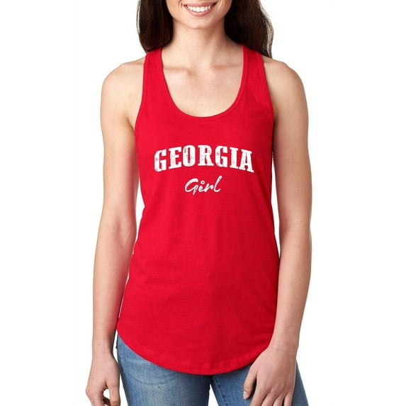 Normal is Boring - Women's Racerback Tank Top, up to Women Size 2XL - Georgia Girl