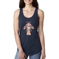 thumbnail image 1 of Normal is Boring - Women's Racerback Tank Top, up to Women Size 2XL - Giraffe, 1 of 5