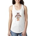 thumbnail image 1 of Normal is Boring - Women's Racerback Tank Top, up to Women Size 2XL - Giraffe, 1 of 5