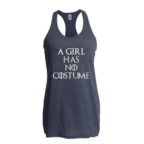 Normal is Boring - Women's Racerback Tank Top, up to Women Size 2XL - Halloween Costume This Girl Has No Costume