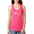 thumbnail image 1 of Normal is Boring - Women's Racerback Tank Top, up to Women Size 2XL - Heartbeat Horses, 1 of 5