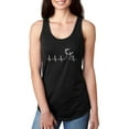 thumbnail image 1 of Normal is Boring - Women's Racerback Tank Top, up to Women Size 2XL - Heartbeat Hunting, 1 of 5