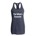 thumbnail image 1 of Normal is Boring - Women's Racerback Tank Top, up to Women Size 2XL - I'm Mom's Favorite, 1 of 2